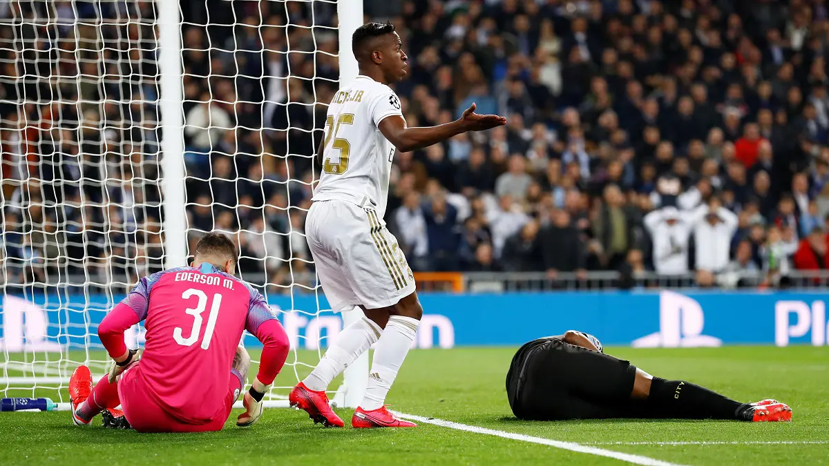 عقب تصريحاته عن الحكام.. هل يوقف "يويفا" فينيسيوس جونيور لاعب ريال مدريد؟