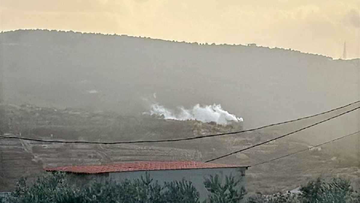 الجيش الإسرائيلي يستهدف بالقذائف منطقة "وادي مظلم" جنوبي لبنان (فيديو)