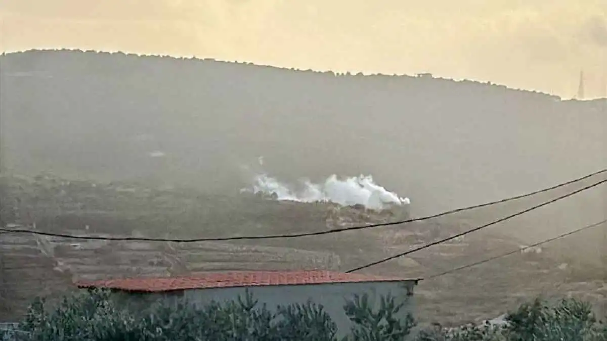 الجيش الإسرائيلي يستهدف بالقذائف منطقة "وادي مظلم" جنوبي لبنان (فيديو)