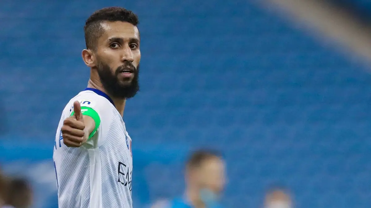 استبعاد سلمان الفرج من مباراة الهلال والفتح بسبب الإصابة