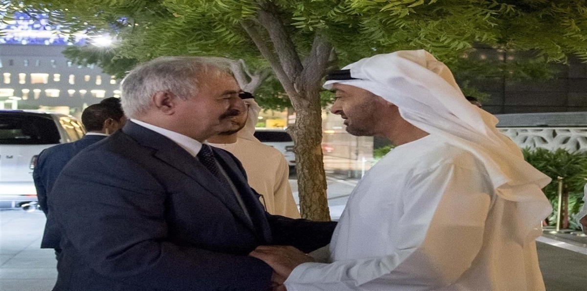 حفتر لـلشيخ محمد بن زايد: نقدر وقوف الإمارات مع الشعب الليبي في وجه الإرهاب