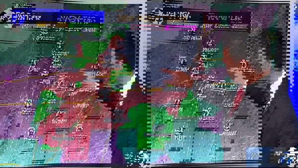 رد فعل غير متوقع من مذيع اكتشف أن شاشة الأخبار تعمل باللمس (فيديو)