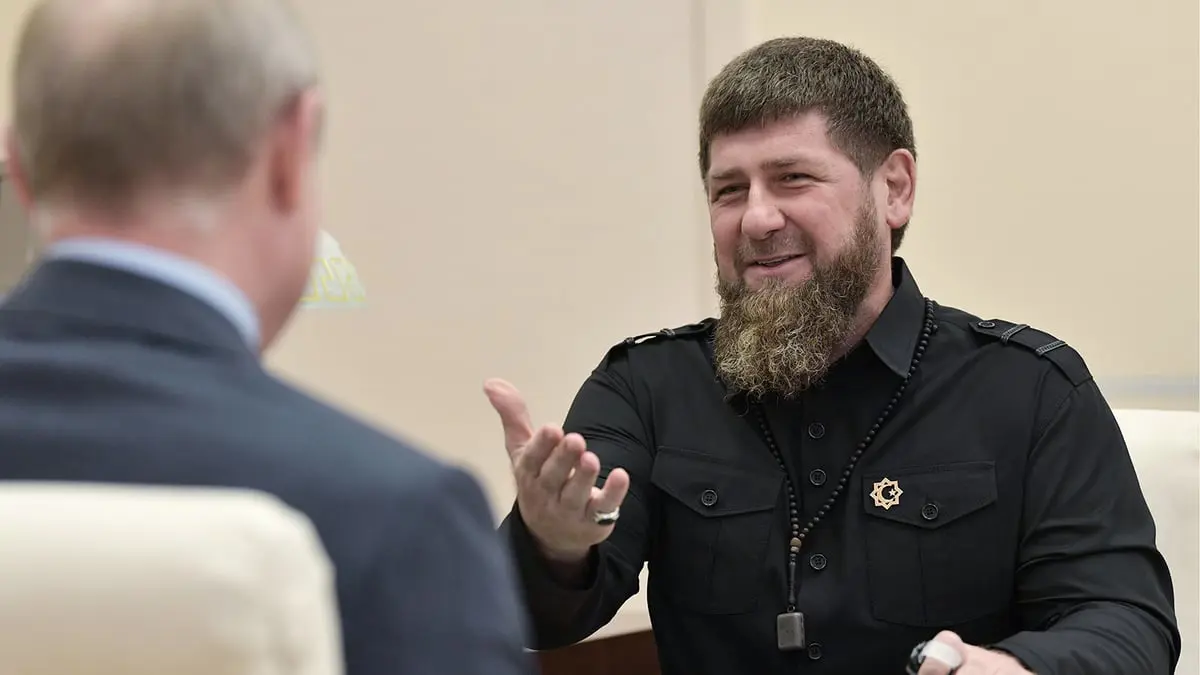 فيديو متداول يدعي وجود الرئيس الشيشاني في أوكرانيا