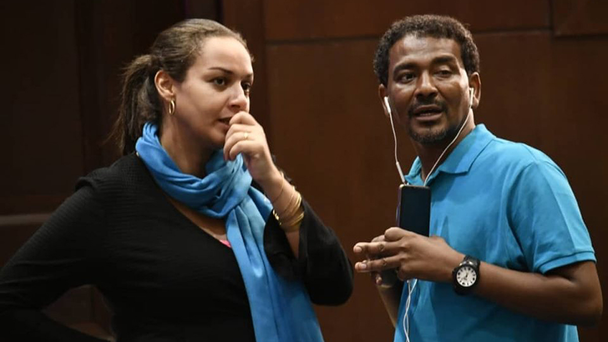 من هي داليا الروبي التي خطفت الأضواء خلال مؤتمر إعلان الحكومة السودانية؟