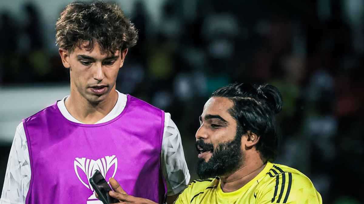 على الخاص.. جواو فيليكس يفاجئ "مصورًا هنديًا" برسالة مثيرة