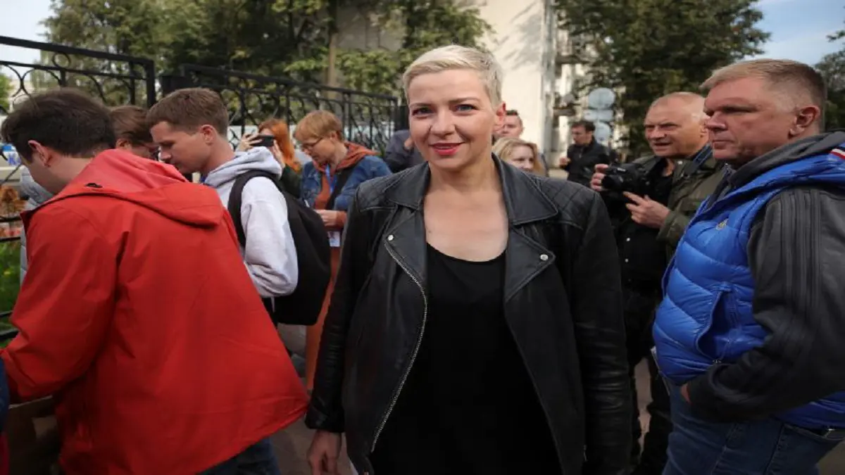 روسيا البيضاء.. اعتقال زعيمة الاحتجاجات ماريا كوليسنيكوفا من قبل ملثمين مجهولين