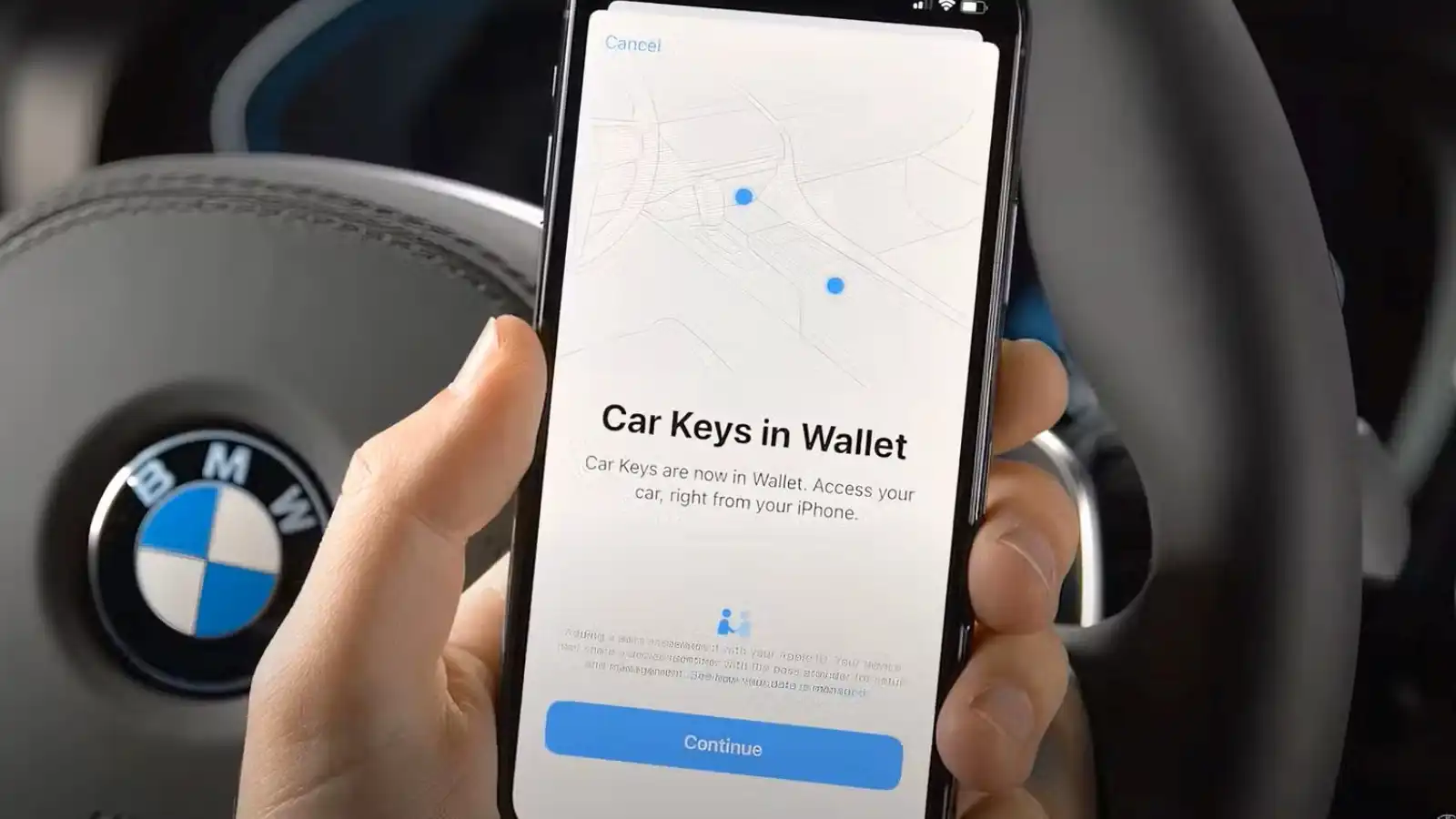 استخدام هاتف آيفون كمفتاح للسيارة