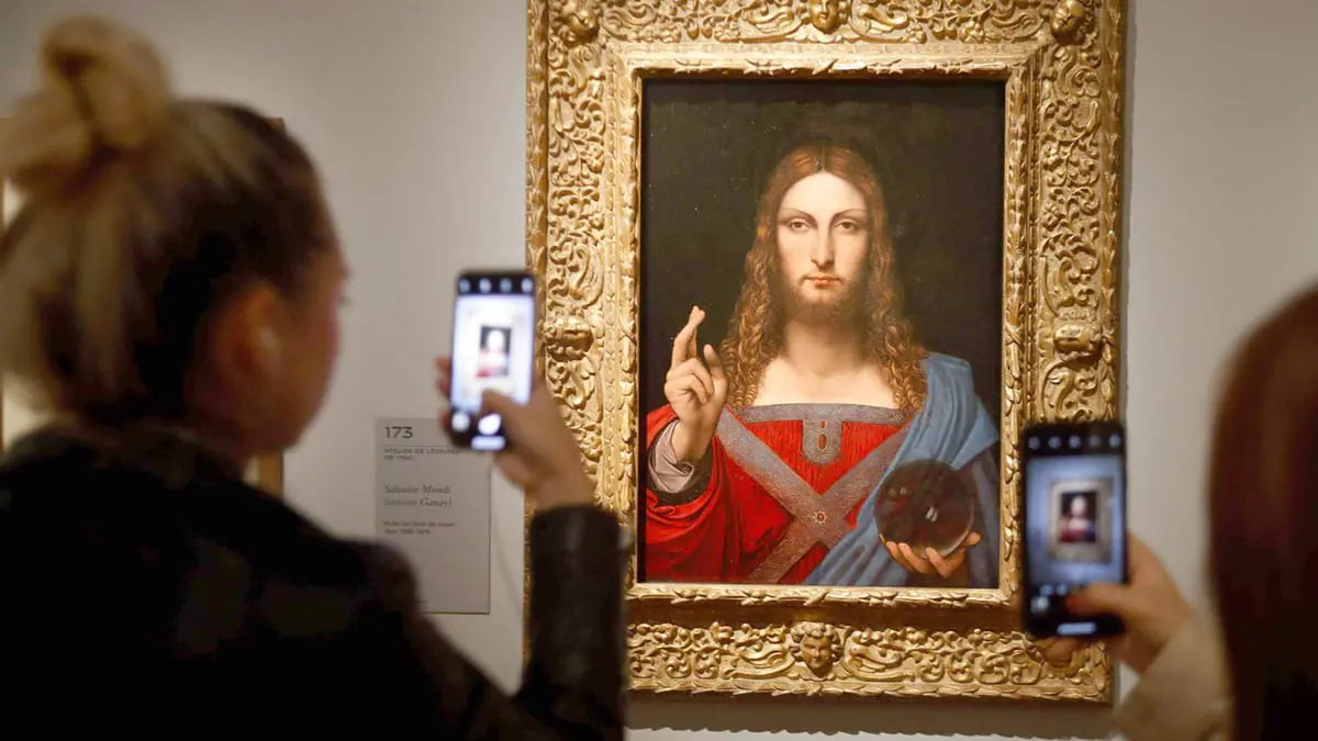 متحف إسباني يشكك في رسم دافنشي لـ "أغلى لوحة في العالم"