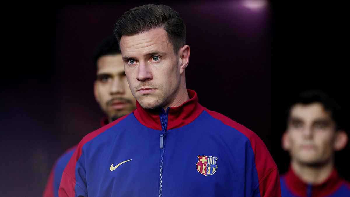 بعد انتهاء الأزمة.. برشلونة يؤكد إعادة شارة القيادة إلى شتيغن