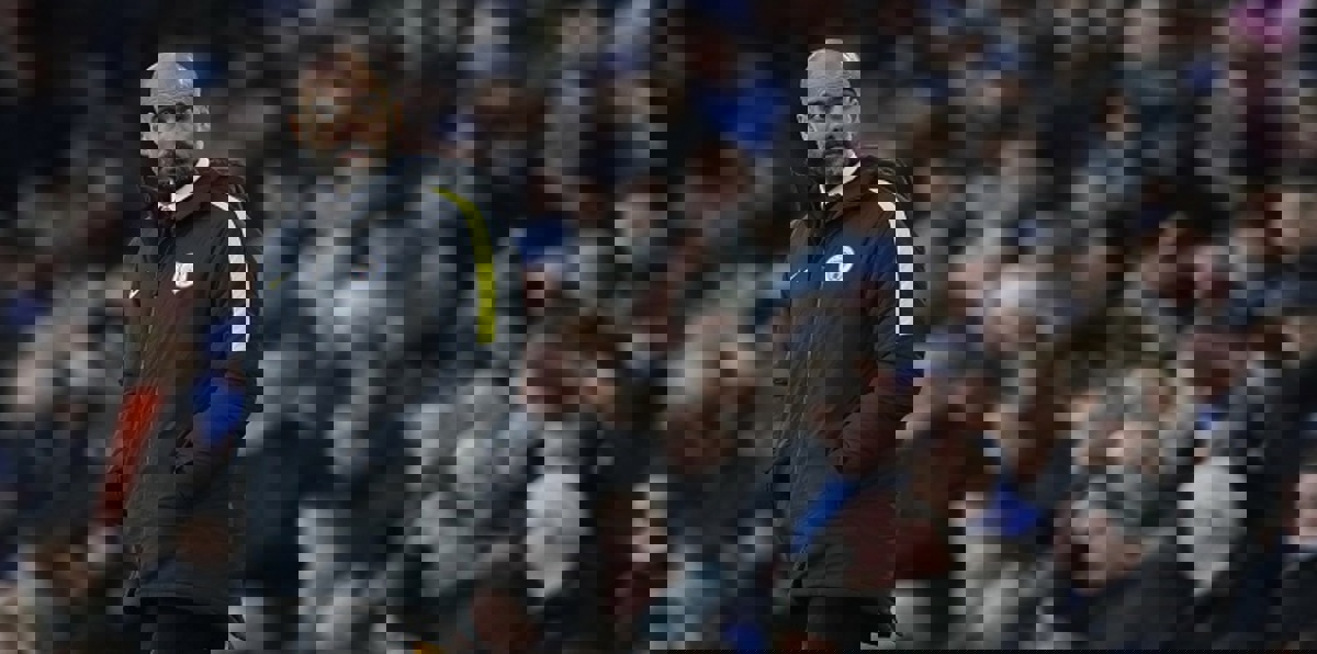 غوارديولا يلوم الحظ بعد السقوط الكارثي أمام إيفرتون