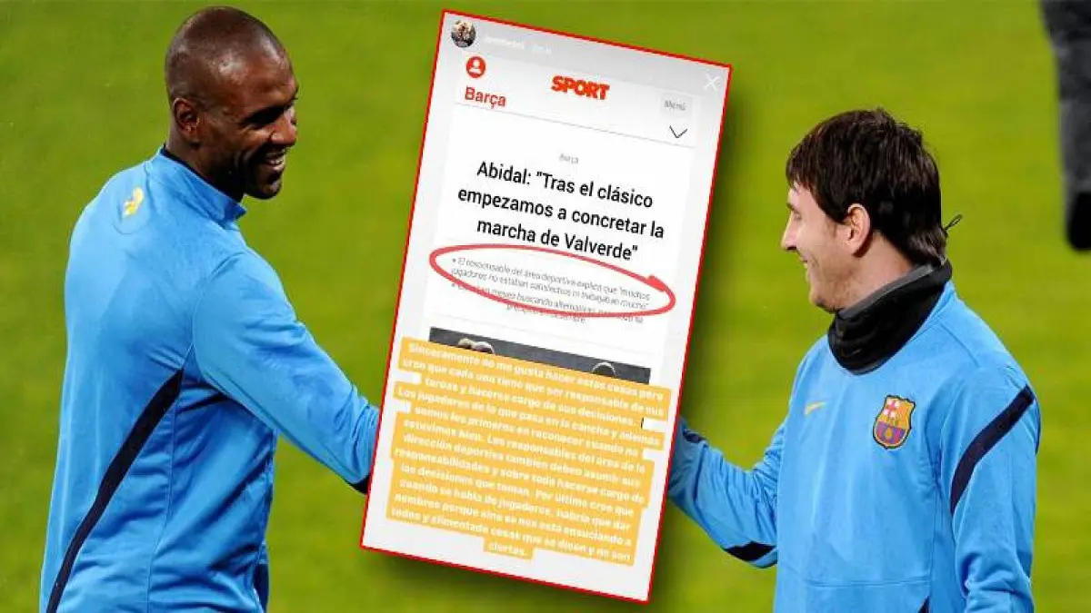 انتهاء أزمة ميسي-أبيدال بالصلح وبقاء المدير الرياضي لبرشلونة