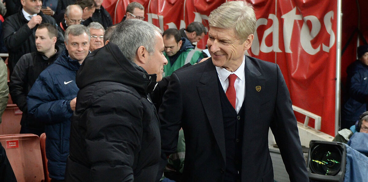 مباراة آرسنال ومانشستر يونايتد.. خلافات الماضي و3 عوامل أخرى تشعل مواجهة مورينيو وفينغر