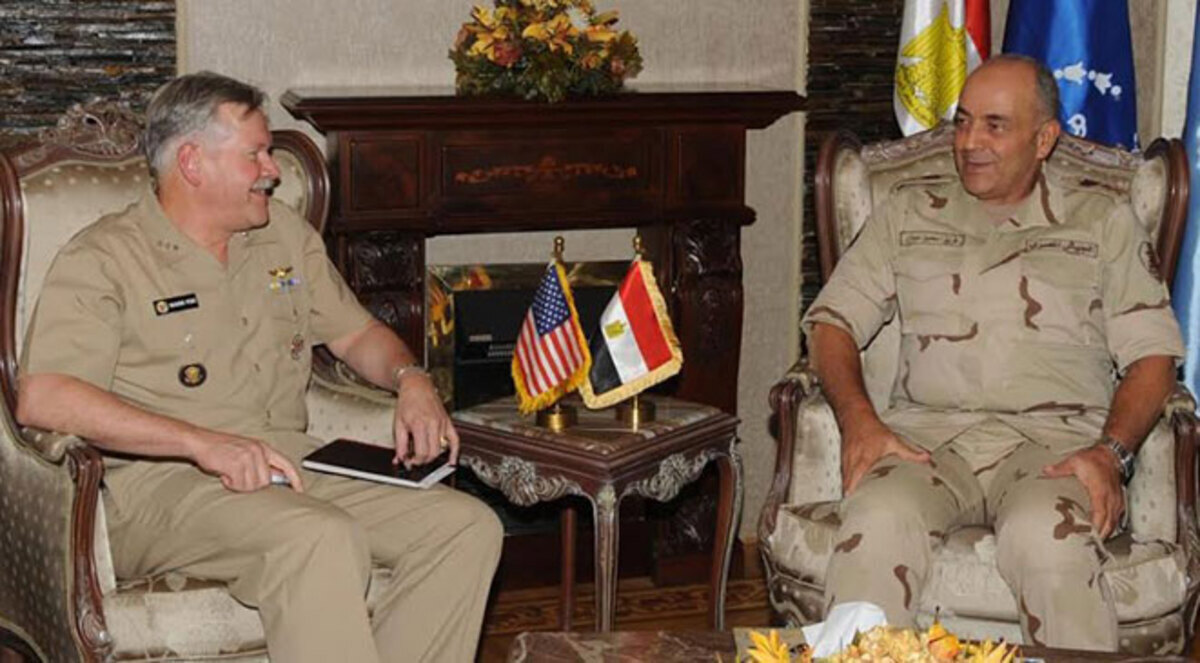 تعاون عسكري بين مصر وأمريكا