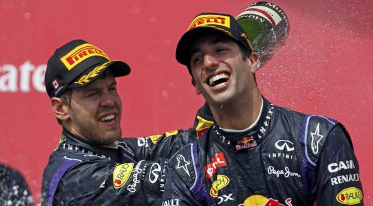 ريتشياردو يخرج من ظل فيتل من بوابة سباق كندا