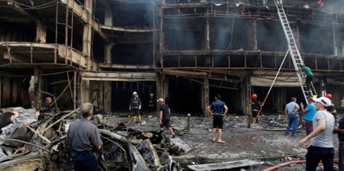   داعش يفجر مشروع مياه مدينة الرطبة العراقية