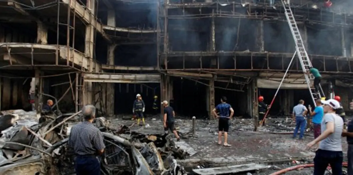   داعش يفجر مشروع مياه مدينة الرطبة العراقية