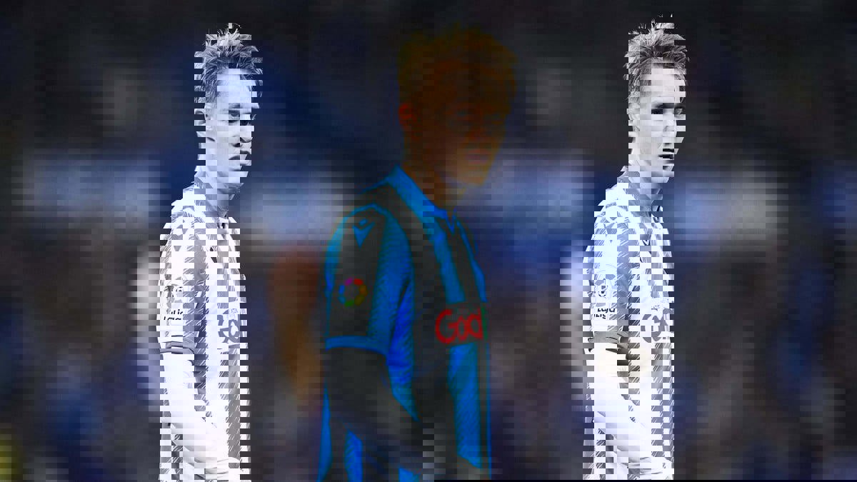 زيدان يرغب في قطع إعارة أوديغارد إلى ريال سوسيداد