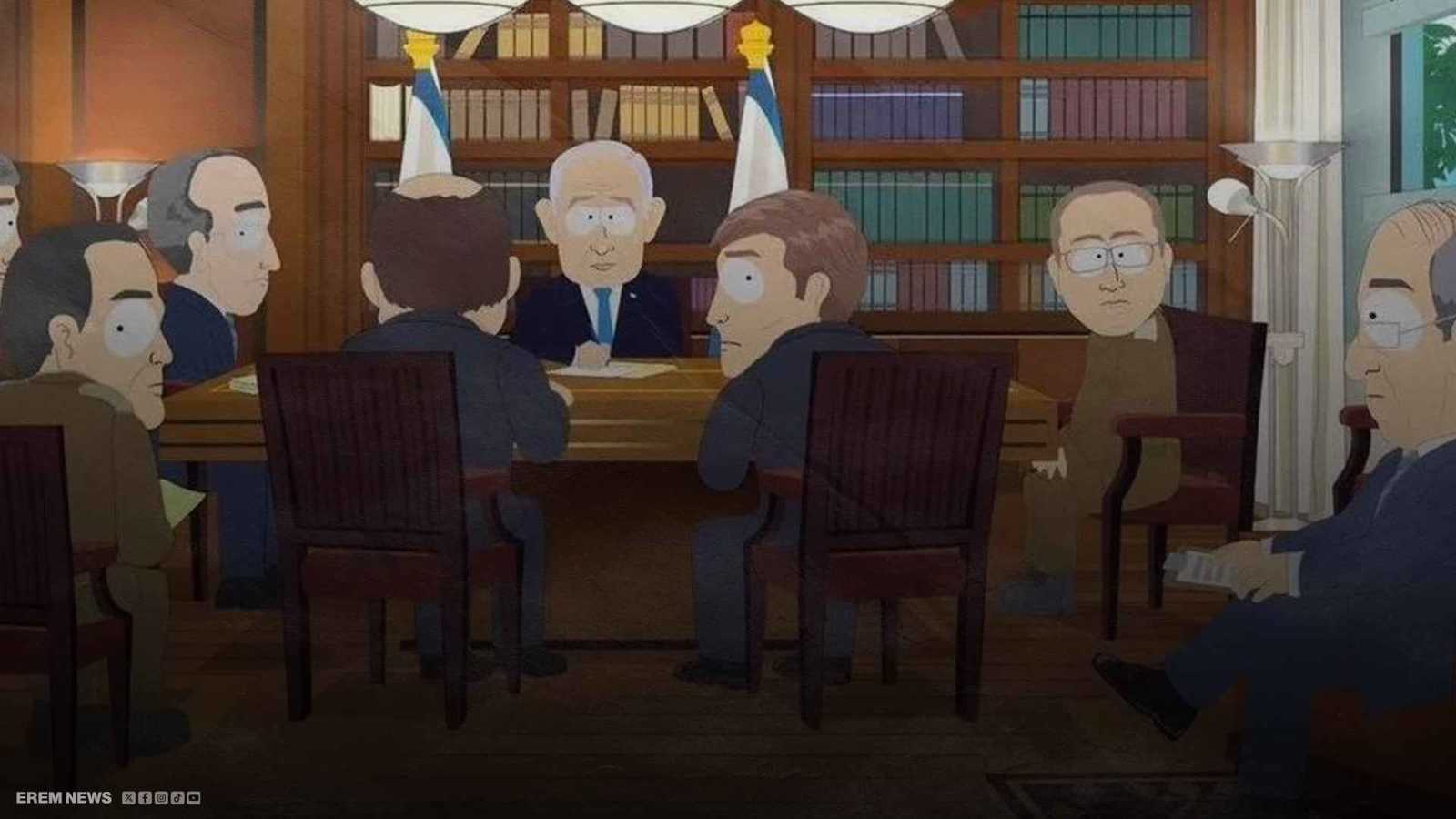 ”ساوث بارك“ يحرج نتنياهو