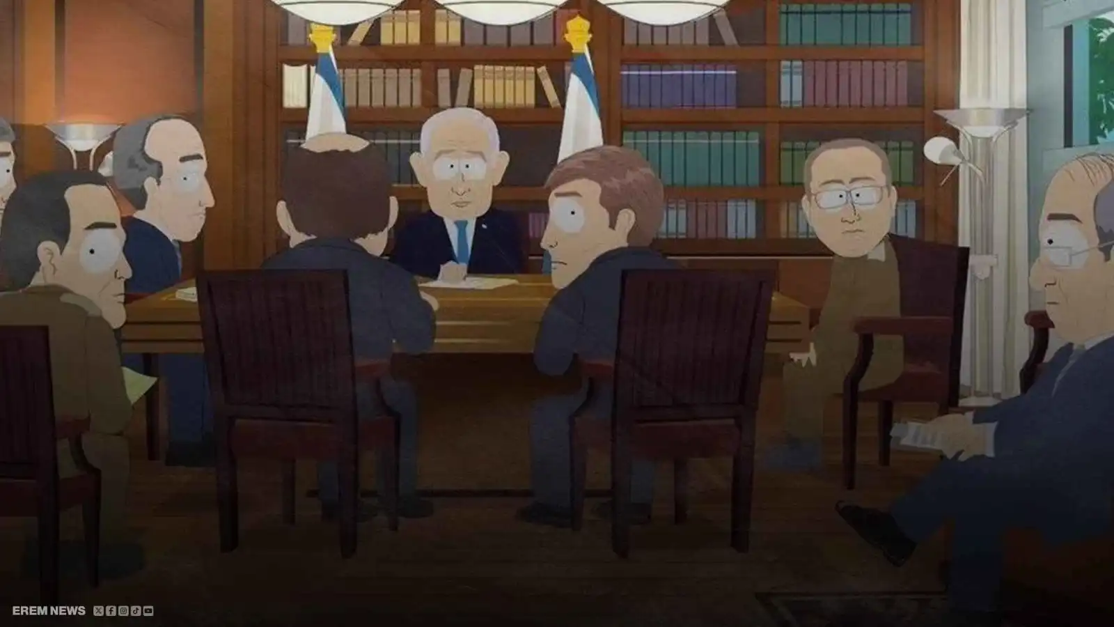 ”ساوث بارك“ يحرج نتنياهو