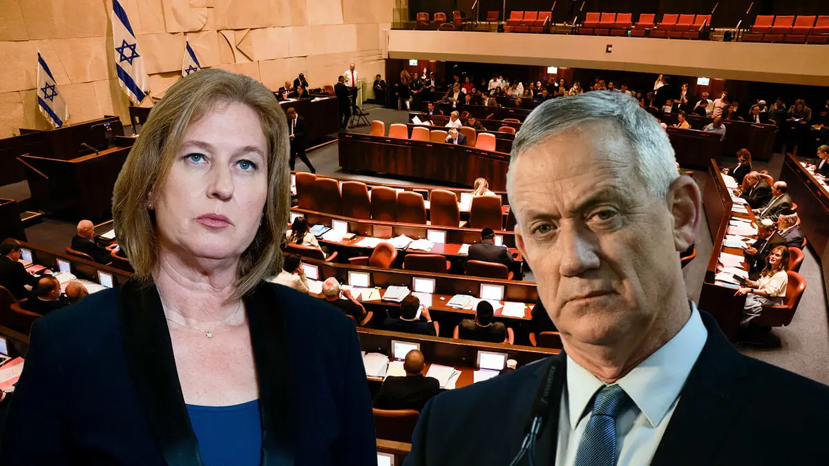 غانتس يجري اتصالات مع ليفني لتوسيع قائمته الانتخابية