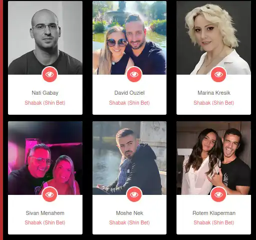 صورة نشرها القراصنة الإيرانيون قالوا إنها لضباط إسرائيليين