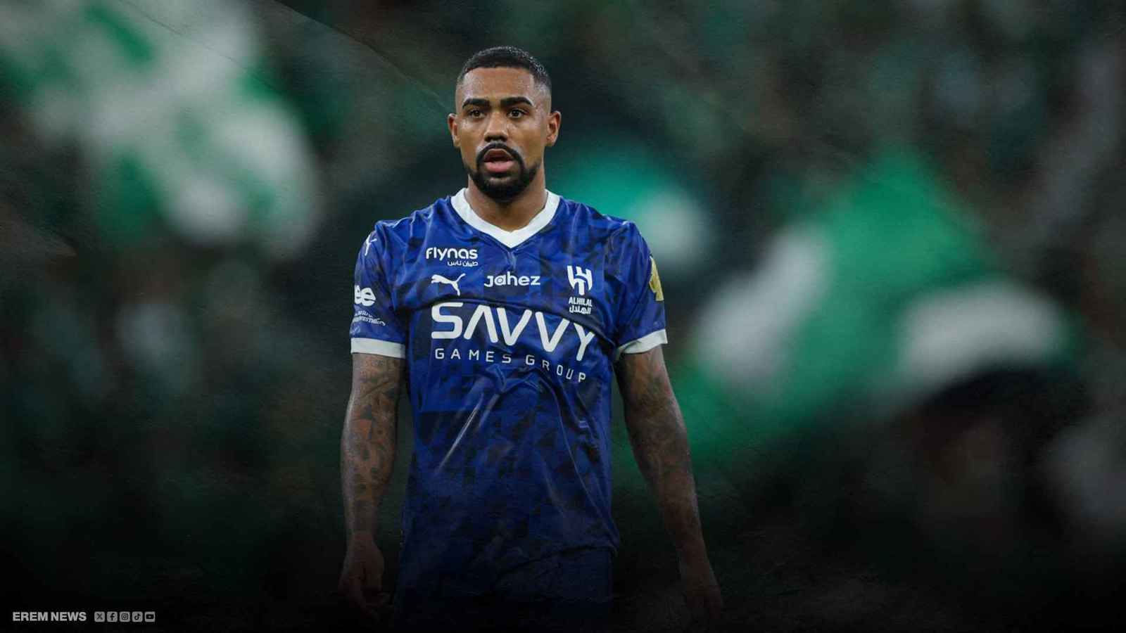 مالكوم يصالح جماهير الهلال السعودي