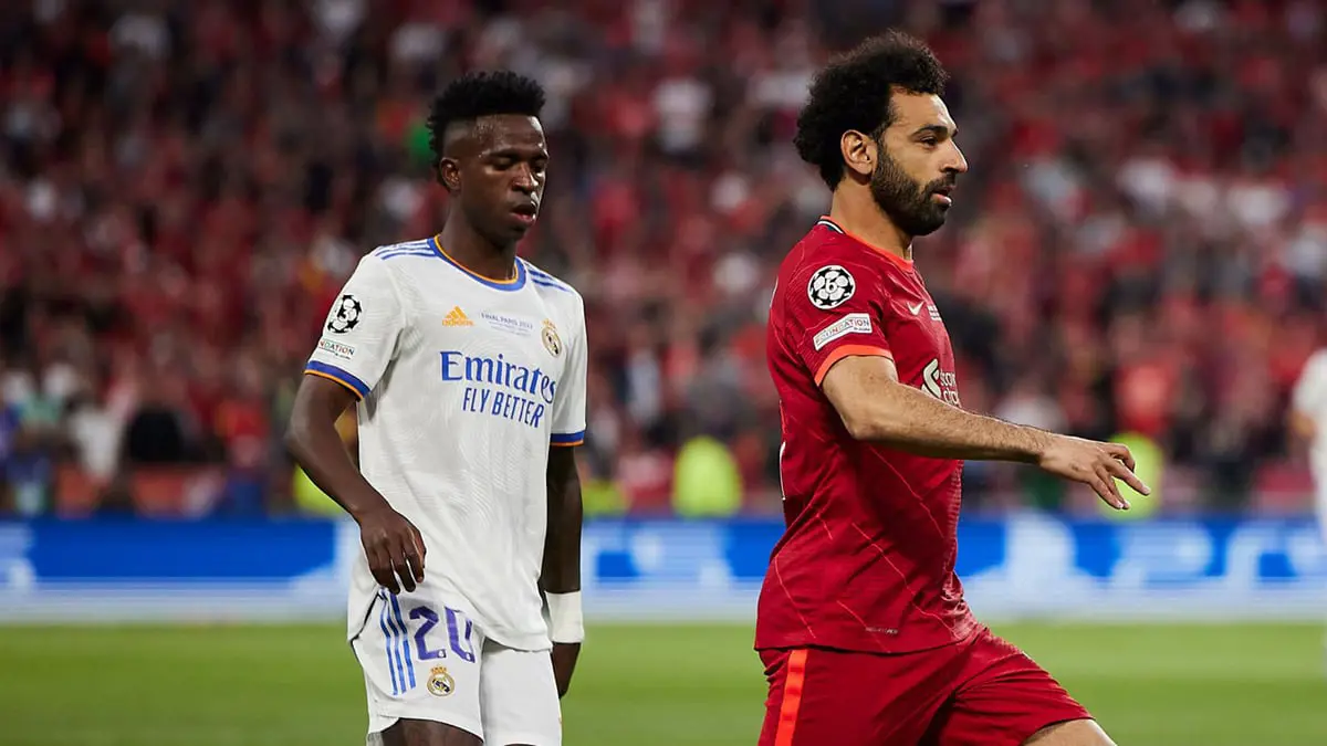 ترانسفير ماركت: ارتفاع قيمة فينيسيوس السوقية.. ومحمد صلاح في المركز السابع