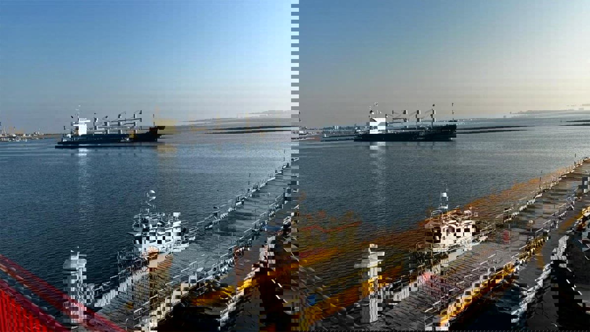 سفينتان جديدتان تحملان الحبوب تغادران موانىء أوكرانيا‎‎