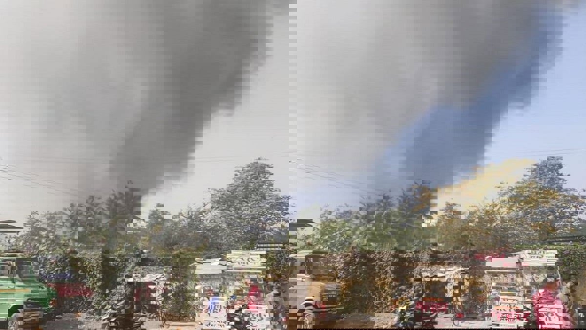 اندلاع حريق بأكبر معهد لإنتاج اللقاحات في العالم (فيديو)