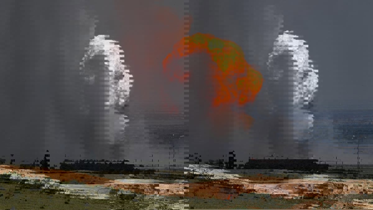 "خسائر فادحة" بعد هجوم أوكراني على قاعدة جوية في القرم 