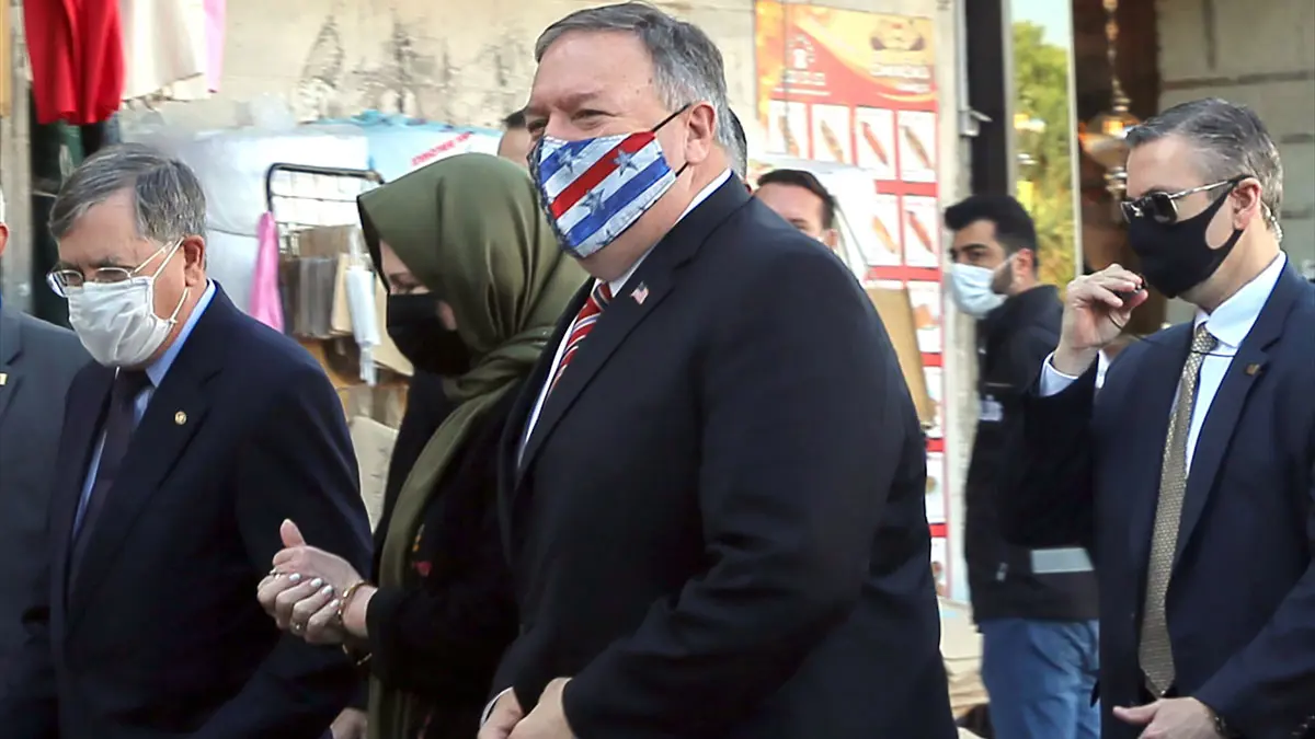 بومبيو يزور تركيا ويتجاهل أردوغان وأوغلو