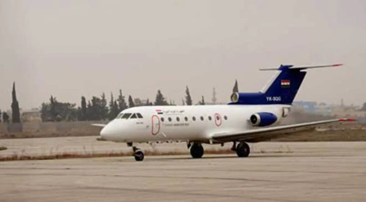 طائرة ركاب تهبط في مطار حلب لأول مرة منذ عام