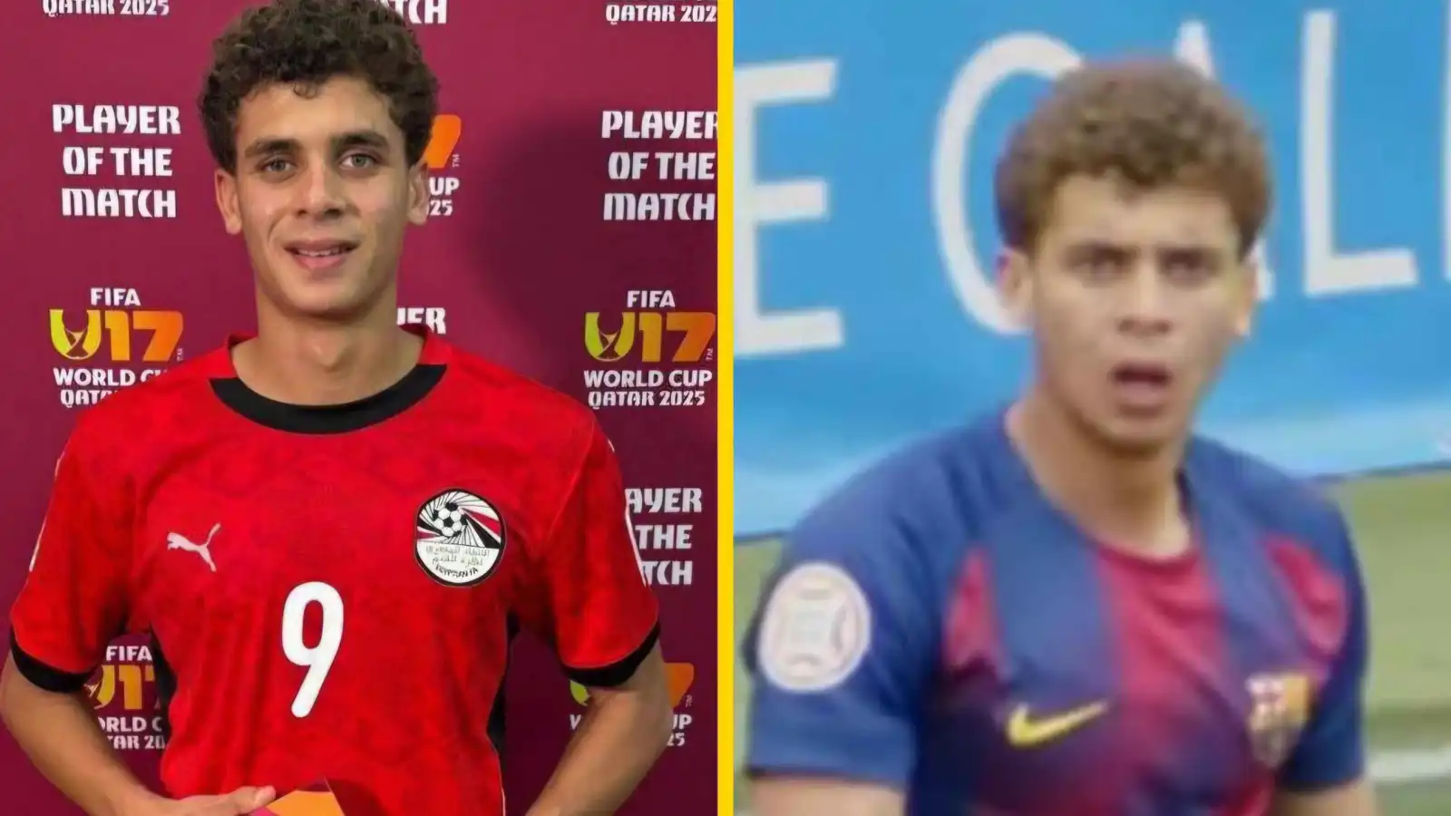 عضلات مفتولة.. تحول بدني مذهل لحمزة عبدالكريم بعد انضمامه لبرشلونة (صور)