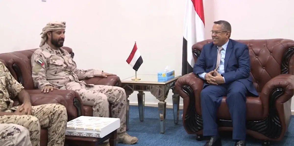 مكافحة "الإرهاب" تتصدر محادثات بن دغر وقيادة التحالف العربي