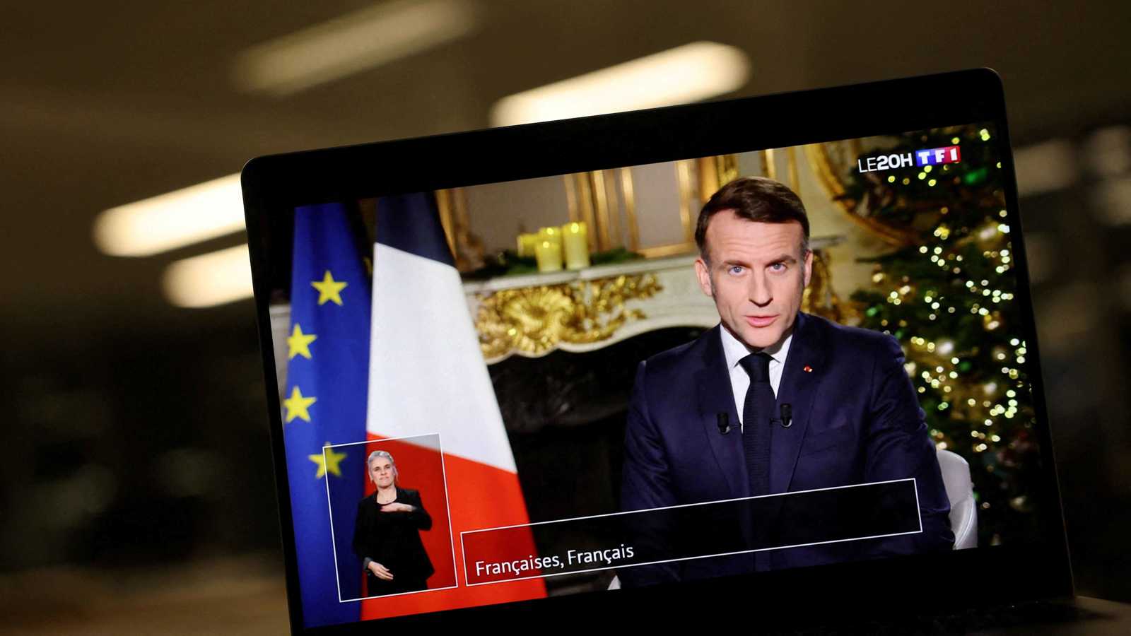 ماكرون: الحلفاء سيقدمون التزامات بشأن حماية أوكرانيا