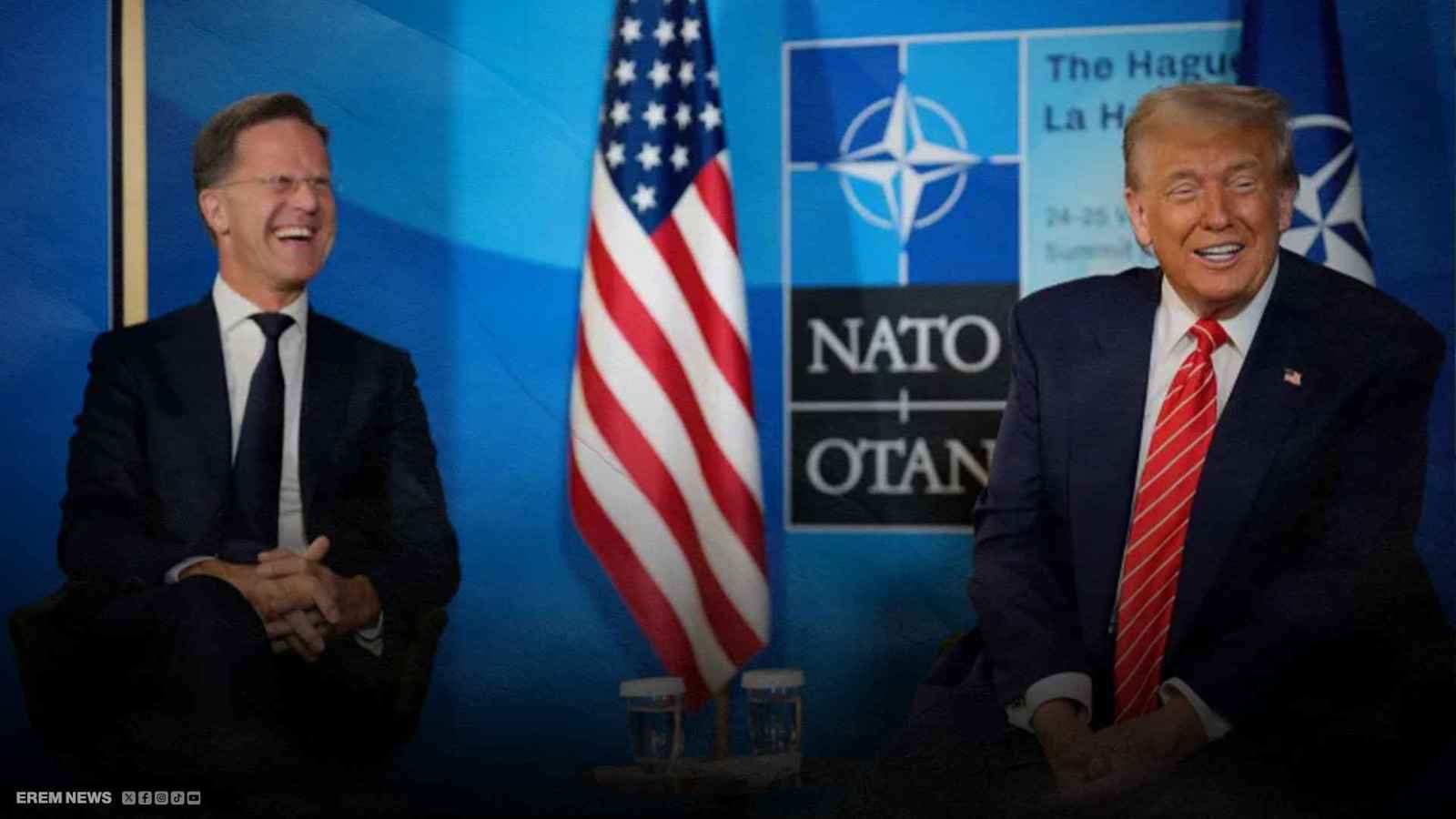 "دادي".. أمين عام "الناتو" يطلق على ترامب وصفا غريبا (فيديو إرم)