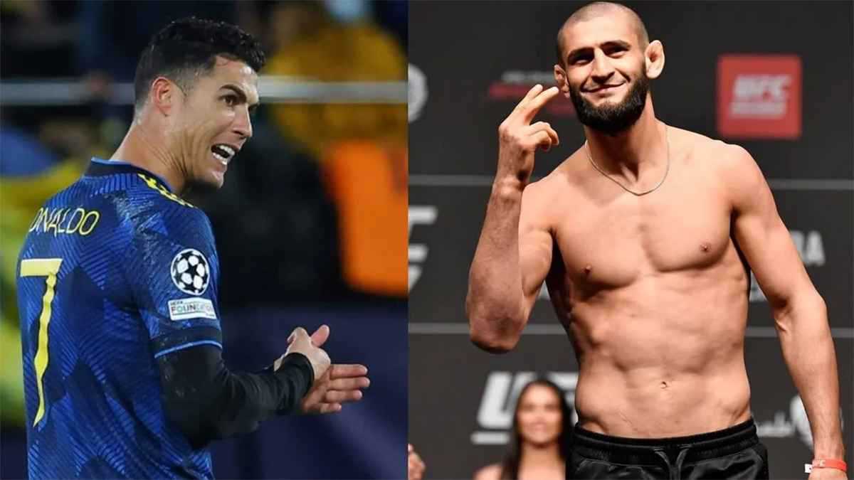 لم ينسَه رغم انشغاله بالسوبر.. رد فعل رونالدو بعد فوز شيماييف بلقب "UFC" (صورة)
