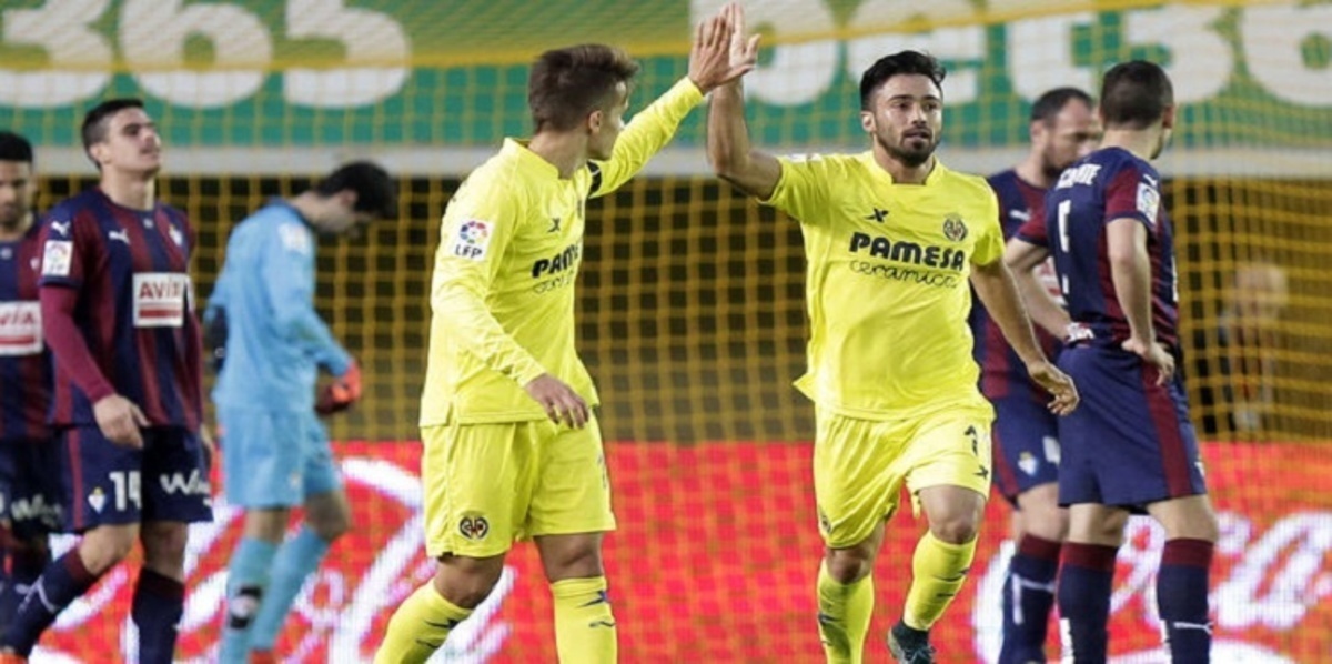 فياريال ينتزع تعادلًا من إيبار ويتقدم للمركز الرابع