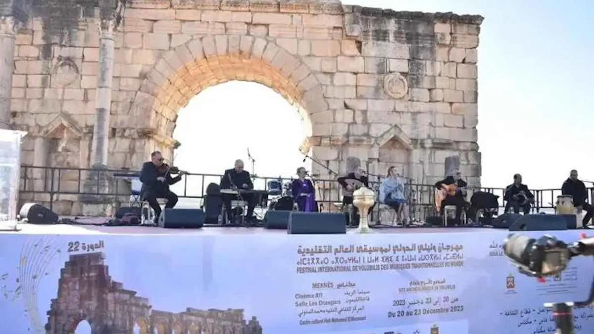 المغرب.. انطلاق مهرجان "وليلي الدولي" لموسيقى العالم التقليدية