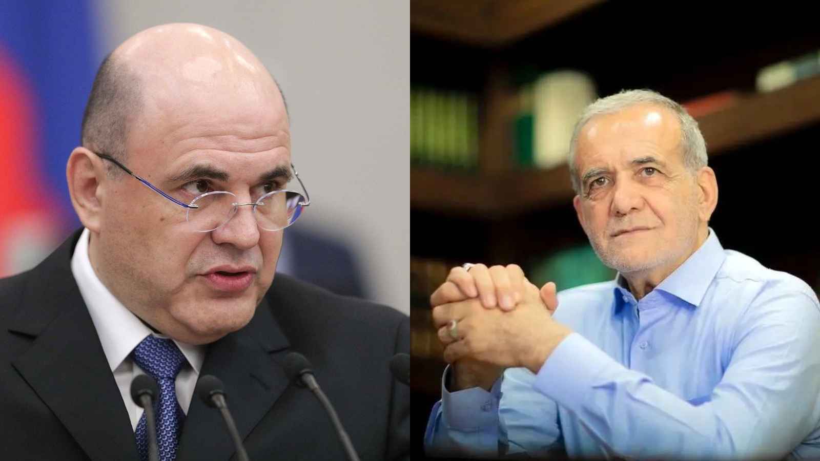 رئيس وزراء روسيا يجتمع مع الرئيس الإيراني الاثنين