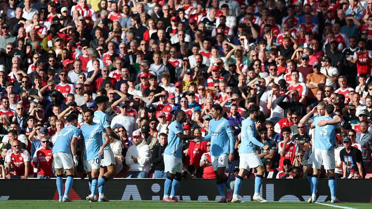 رغم التعادل.. أكثر لاعب أبهر جماهير مانشستر سيتي أمام آرسنال