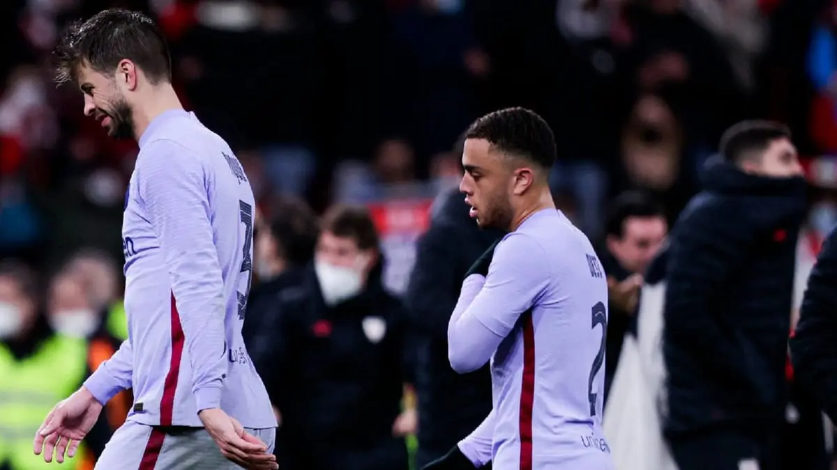 شكوك حول لحاق بيكيه ودست بمباراة برشلونة ضد ريال مدريد في الكلاسيكو