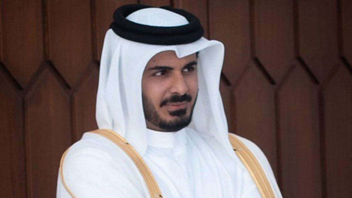 شقيق أمير قطر يزور جزيرة أبوموسى الإماراتية التي تحتلها إيران (صور)