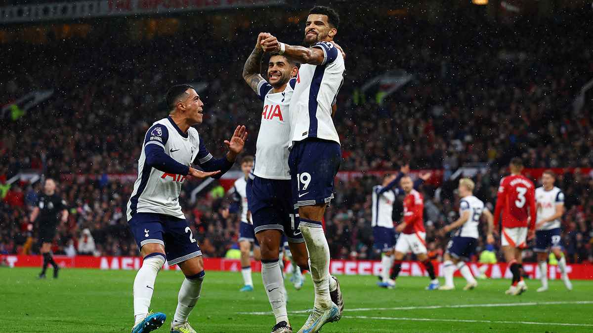 توتنهام يكتسح مانشستر يونايتد ويتقدم بجدول ترتيب الدوري الإنجليزي