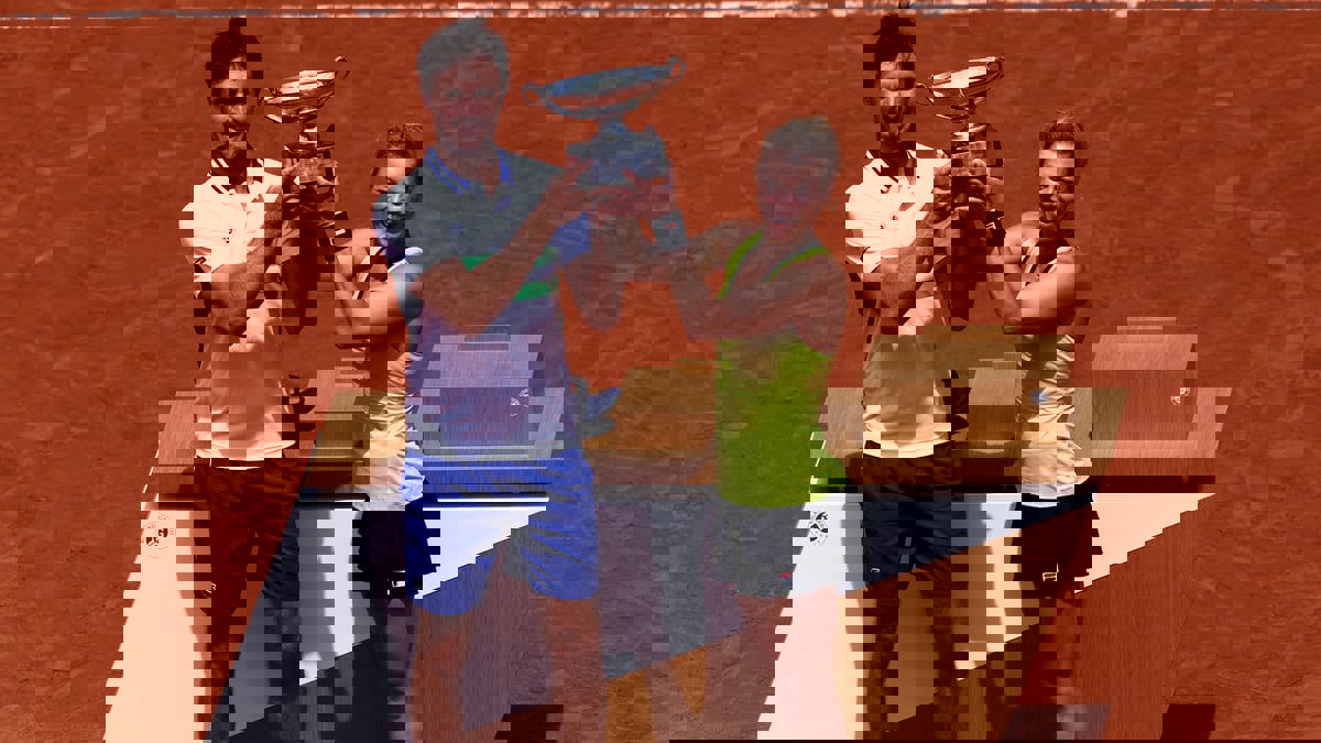 فوز سيجموند وروجيه-فاسلين بلقب الزوجي المختلط في رولان غاروس