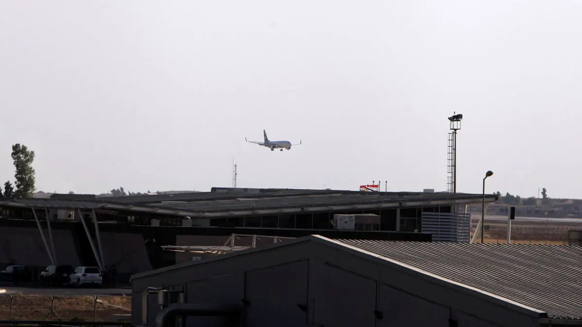 العراق.. توقف العمل في مطار أربيل بعد إسقاط مسيرة ملغومة