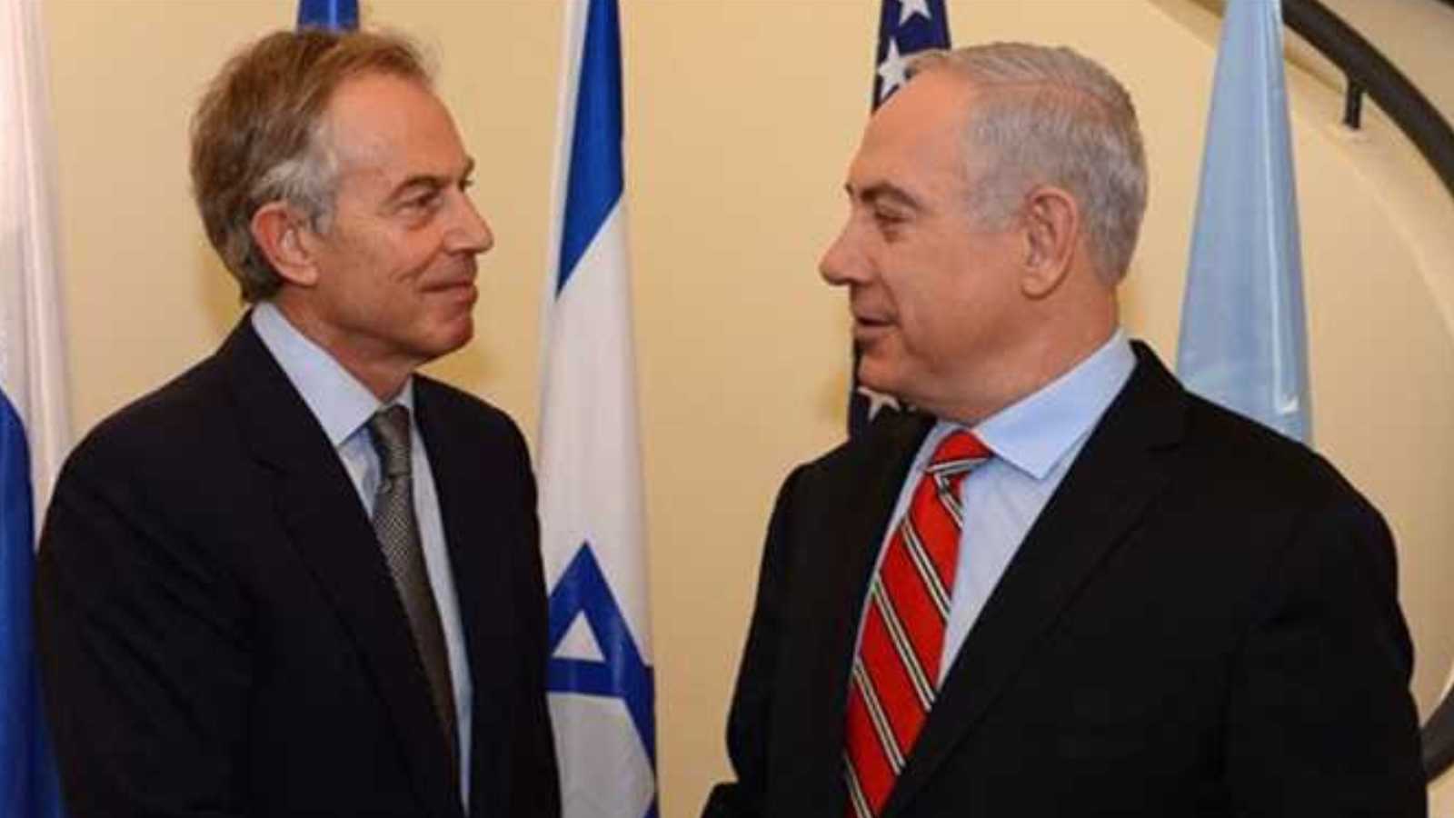 لقاء سري بين نتنياهو وتوني بلير لبحث ترتيبات "اليوم التالي" في غزة