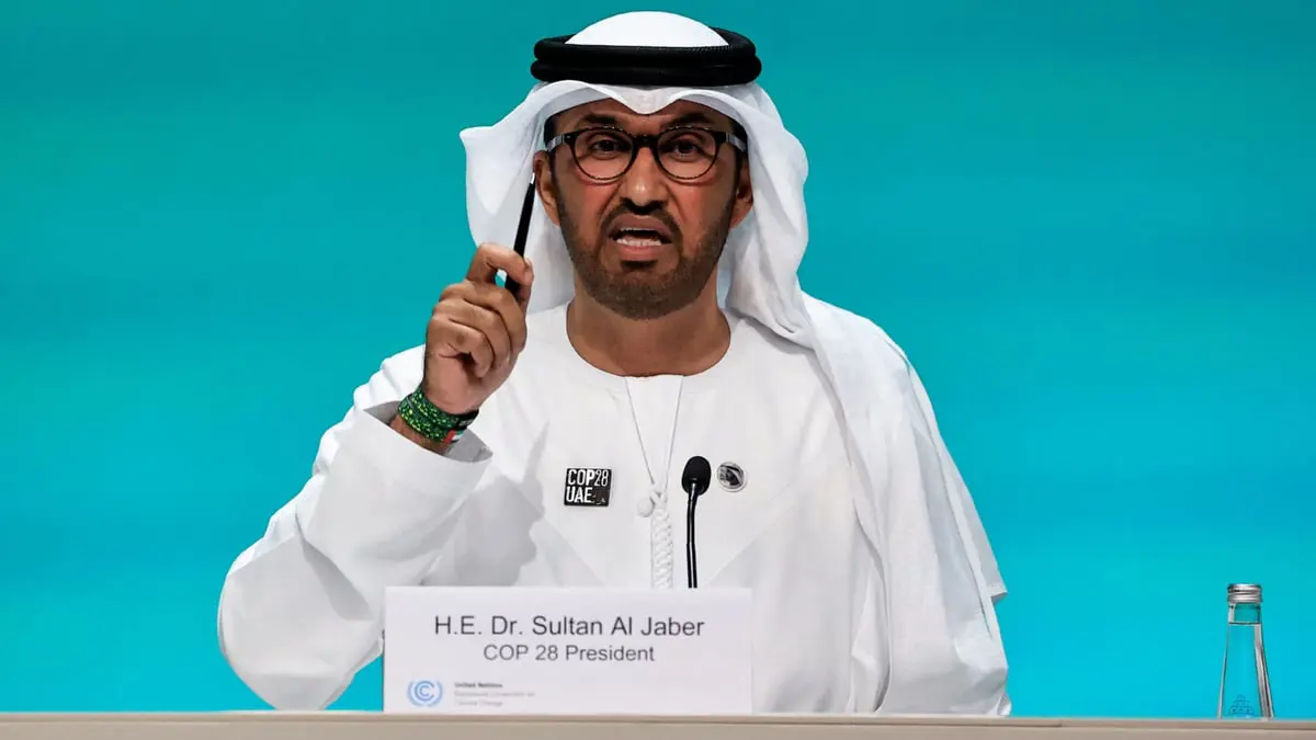 رئيس مؤتمر المناخ سلطان الجابر: "ما زال لدينا الكثير من العمل"