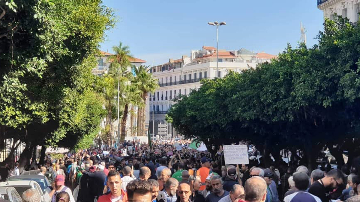 احتجاجات في الجزائر للإفراج عن الطلبة الموقوفين (صور)