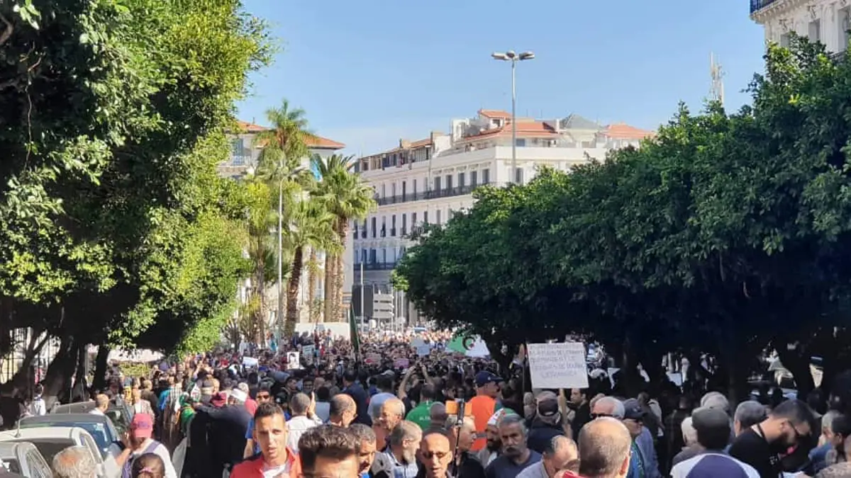 احتجاجات في الجزائر للإفراج عن الطلبة الموقوفين (صور)